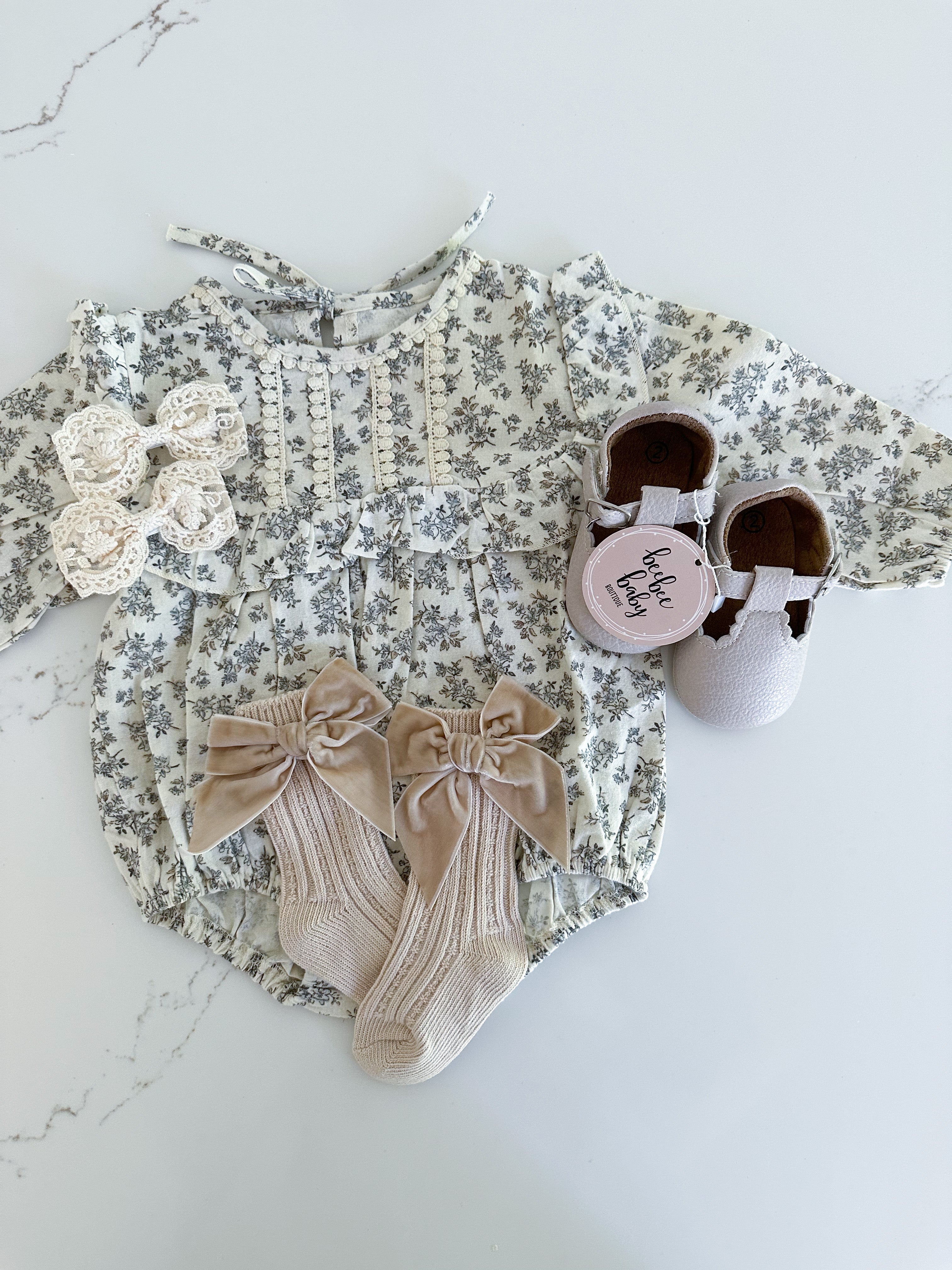 Agnes Floral Romper